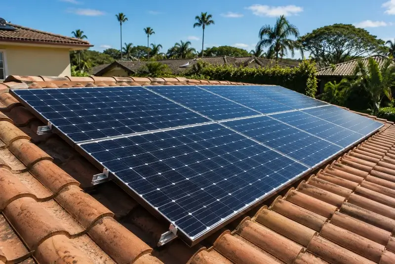 Installation de panneaux solaires à Asson